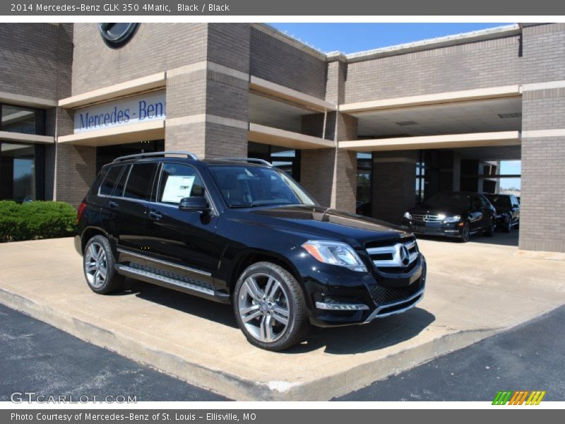 Black / Black 2014 Mercedes-Benz GLK 350 4Matic