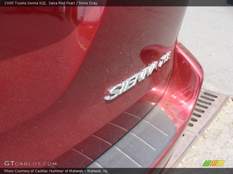 Salsa Red Pearl / Stone Gray 2006 Toyota Sienna XLE