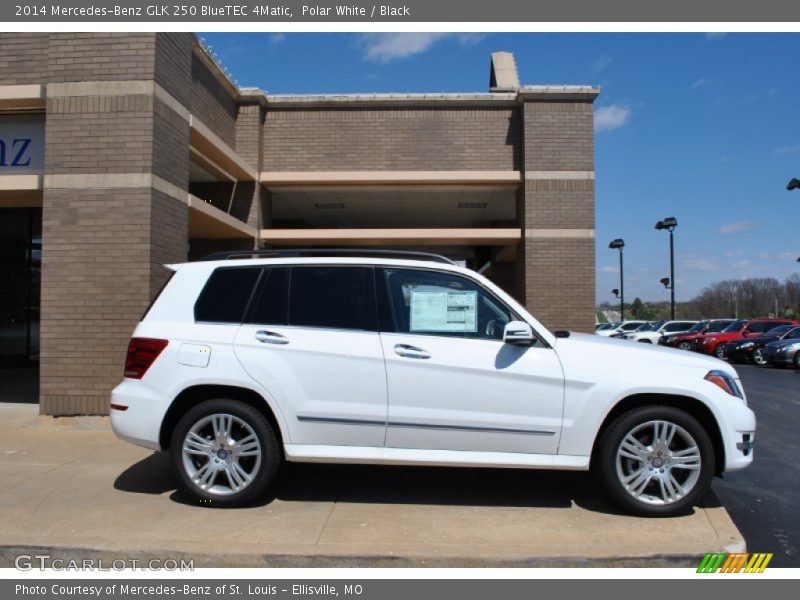 Polar White / Black 2014 Mercedes-Benz GLK 250 BlueTEC 4Matic