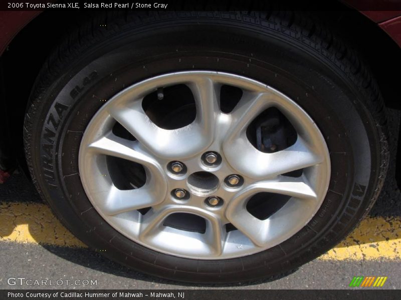 Salsa Red Pearl / Stone Gray 2006 Toyota Sienna XLE