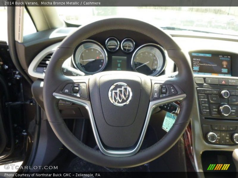 Mocha Bronze Metallic / Cashmere 2014 Buick Verano