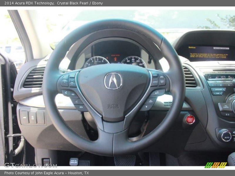 Crystal Black Pearl / Ebony 2014 Acura RDX Technology