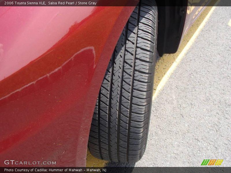 Salsa Red Pearl / Stone Gray 2006 Toyota Sienna XLE