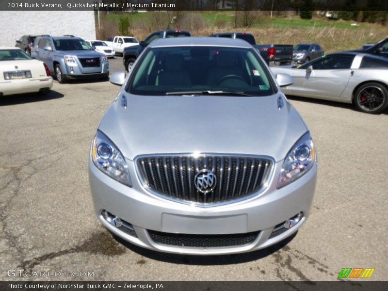 Quicksilver Metallic / Medium Titanium 2014 Buick Verano