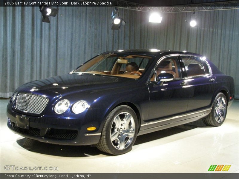 Dark Sapphire / Saddle 2006 Bentley Continental Flying Spur
