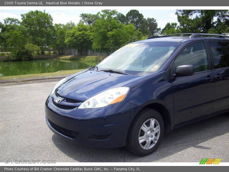 Nautical Blue Metallic / Stone Gray 2006 Toyota Sienna LE