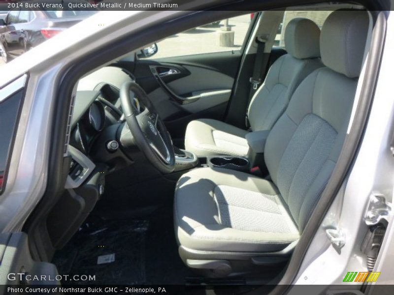 Quicksilver Metallic / Medium Titanium 2014 Buick Verano