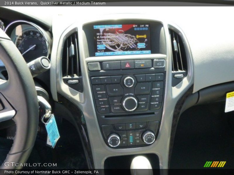 Quicksilver Metallic / Medium Titanium 2014 Buick Verano