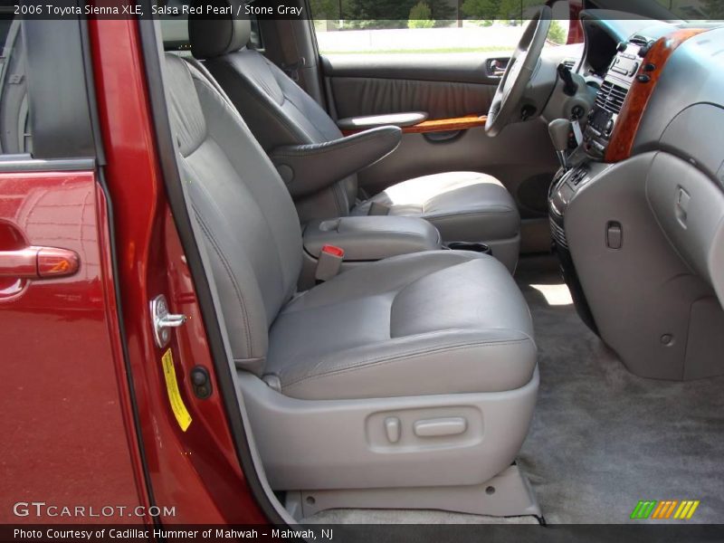 Salsa Red Pearl / Stone Gray 2006 Toyota Sienna XLE