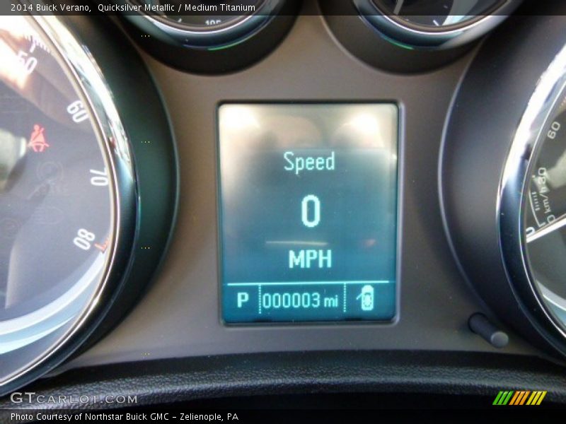 Quicksilver Metallic / Medium Titanium 2014 Buick Verano