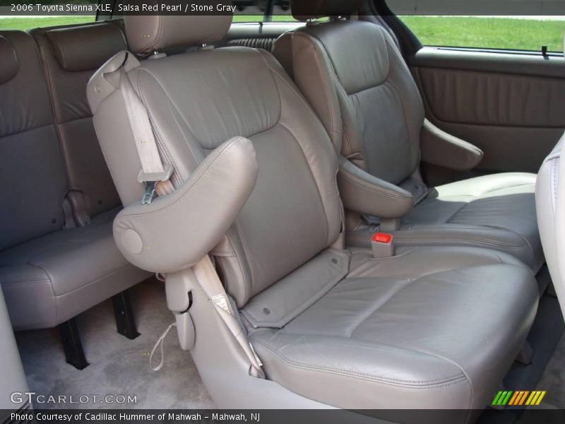 Salsa Red Pearl / Stone Gray 2006 Toyota Sienna XLE