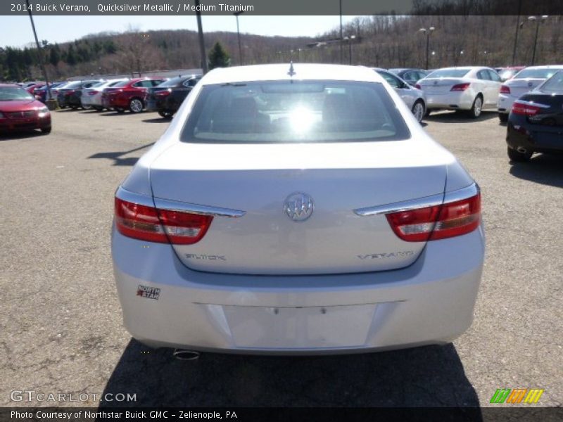 Quicksilver Metallic / Medium Titanium 2014 Buick Verano