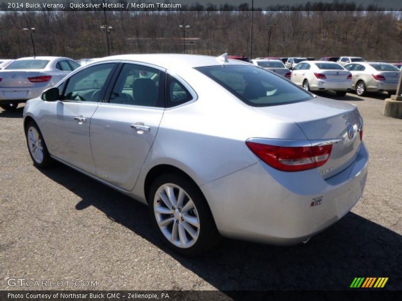 Quicksilver Metallic / Medium Titanium 2014 Buick Verano