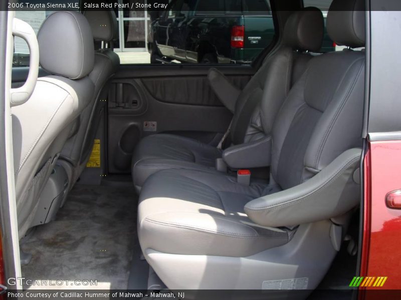 Salsa Red Pearl / Stone Gray 2006 Toyota Sienna XLE
