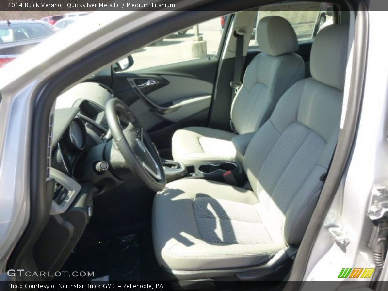 Quicksilver Metallic / Medium Titanium 2014 Buick Verano