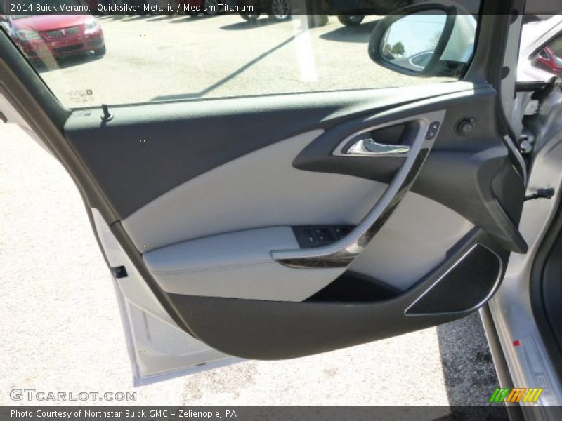 Quicksilver Metallic / Medium Titanium 2014 Buick Verano