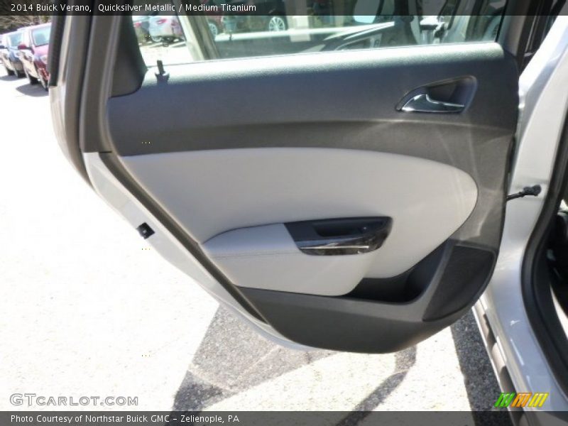 Quicksilver Metallic / Medium Titanium 2014 Buick Verano