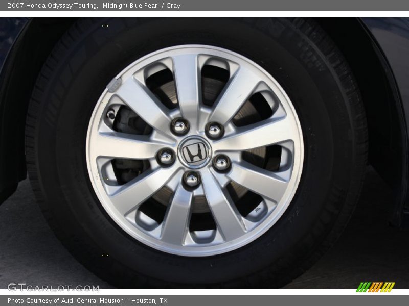 Midnight Blue Pearl / Gray 2007 Honda Odyssey Touring