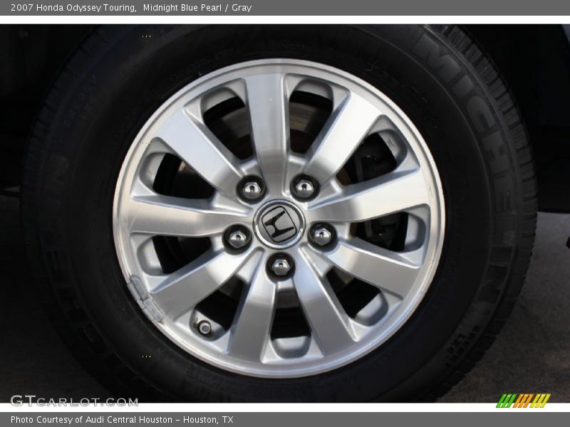 Midnight Blue Pearl / Gray 2007 Honda Odyssey Touring