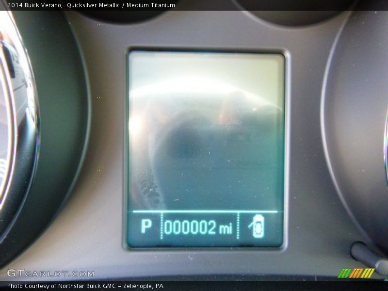 Quicksilver Metallic / Medium Titanium 2014 Buick Verano