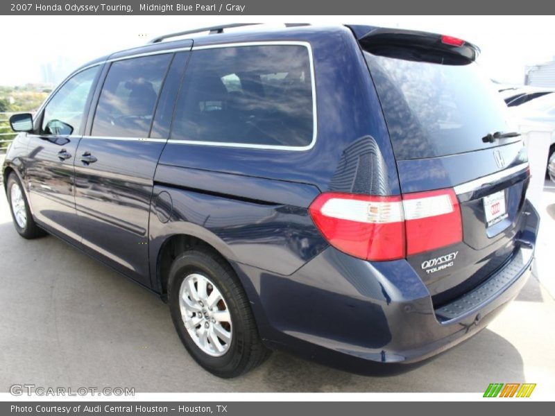 Midnight Blue Pearl / Gray 2007 Honda Odyssey Touring
