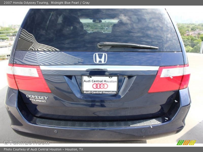 Midnight Blue Pearl / Gray 2007 Honda Odyssey Touring