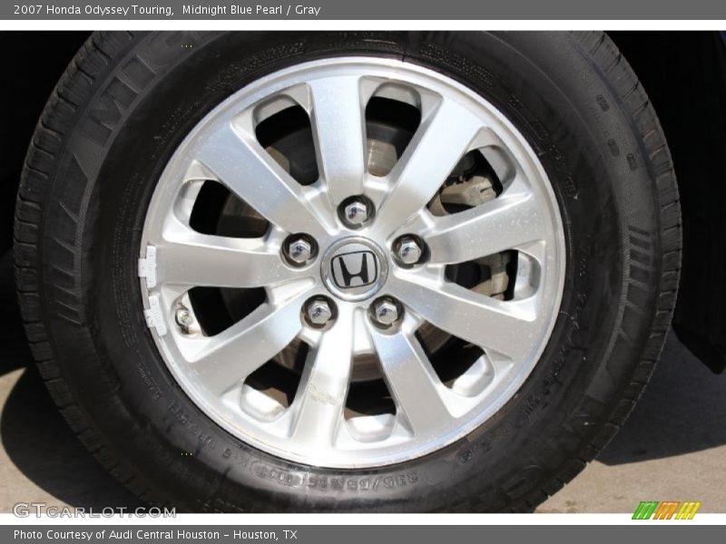 Midnight Blue Pearl / Gray 2007 Honda Odyssey Touring