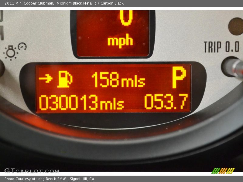 Midnight Black Metallic / Carbon Black 2011 Mini Cooper Clubman