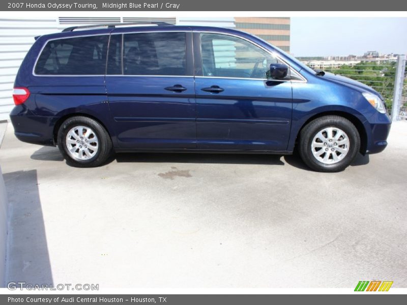 Midnight Blue Pearl / Gray 2007 Honda Odyssey Touring