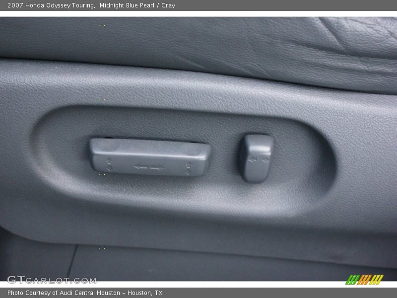 Midnight Blue Pearl / Gray 2007 Honda Odyssey Touring