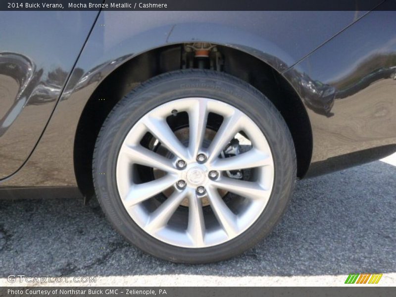 Mocha Bronze Metallic / Cashmere 2014 Buick Verano