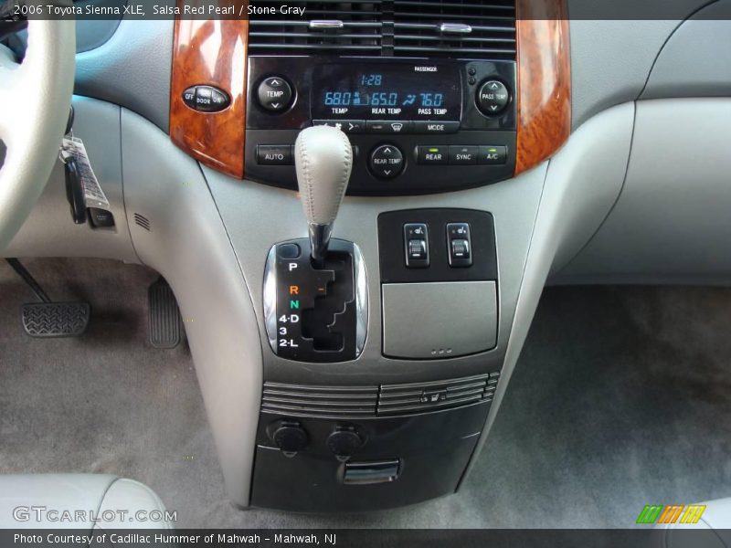 Salsa Red Pearl / Stone Gray 2006 Toyota Sienna XLE
