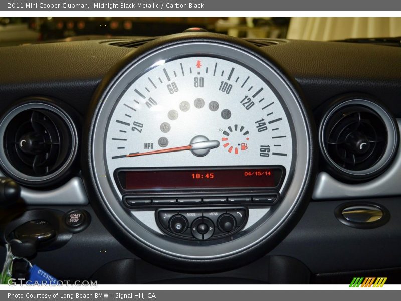 Midnight Black Metallic / Carbon Black 2011 Mini Cooper Clubman