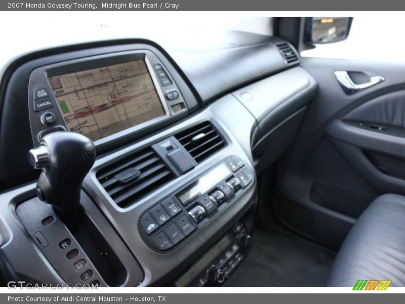 Midnight Blue Pearl / Gray 2007 Honda Odyssey Touring