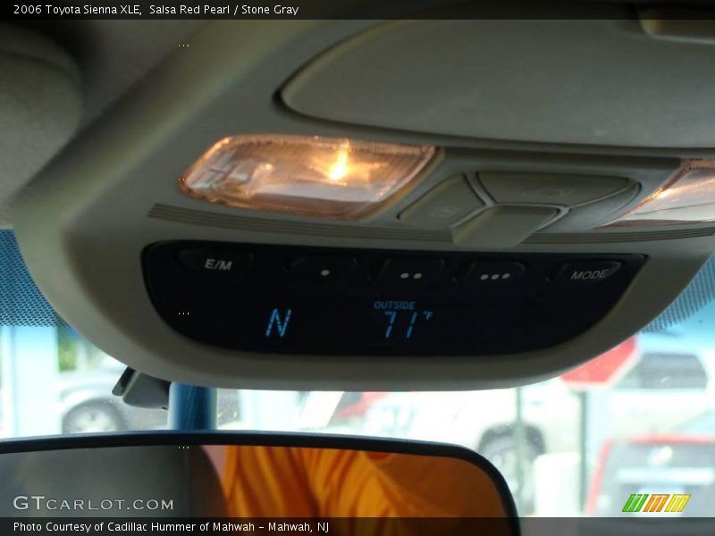 Salsa Red Pearl / Stone Gray 2006 Toyota Sienna XLE