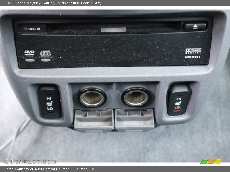 Midnight Blue Pearl / Gray 2007 Honda Odyssey Touring