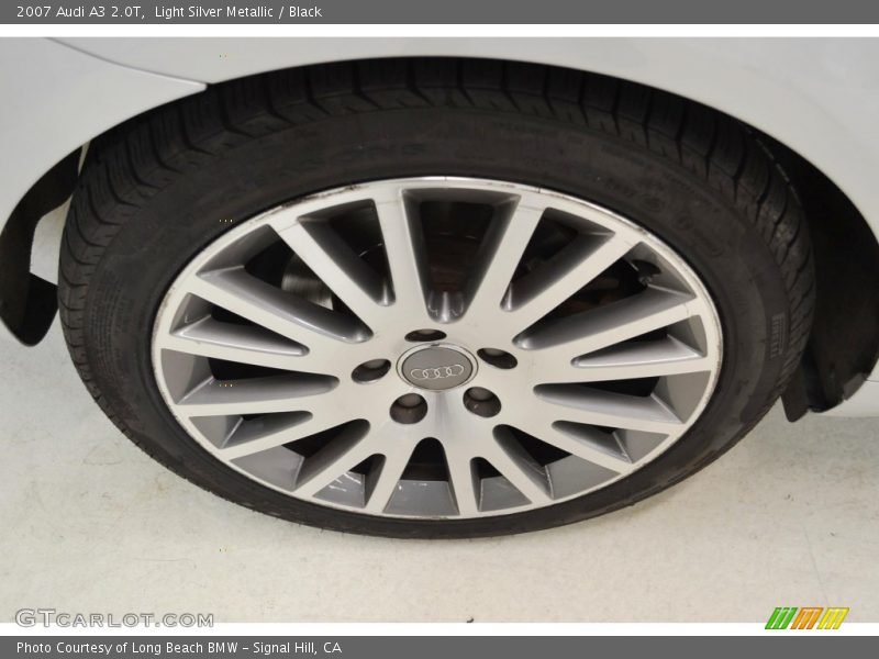 Light Silver Metallic / Black 2007 Audi A3 2.0T