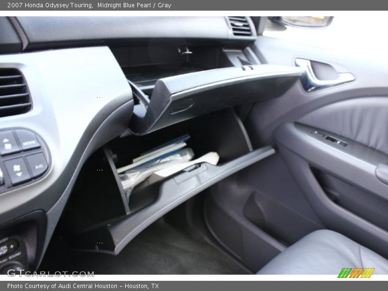 Midnight Blue Pearl / Gray 2007 Honda Odyssey Touring