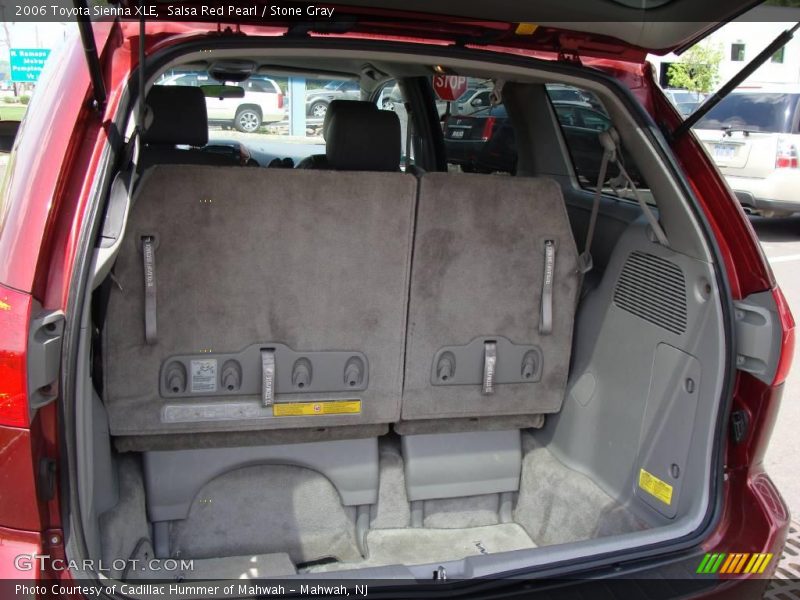 Salsa Red Pearl / Stone Gray 2006 Toyota Sienna XLE