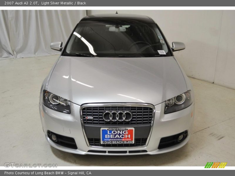 Light Silver Metallic / Black 2007 Audi A3 2.0T