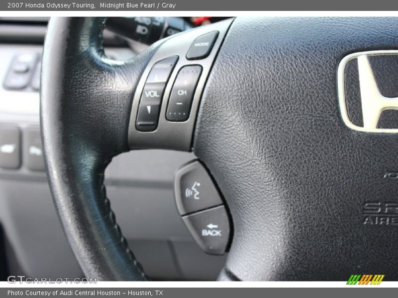 Midnight Blue Pearl / Gray 2007 Honda Odyssey Touring