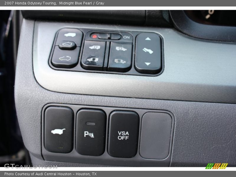 Midnight Blue Pearl / Gray 2007 Honda Odyssey Touring