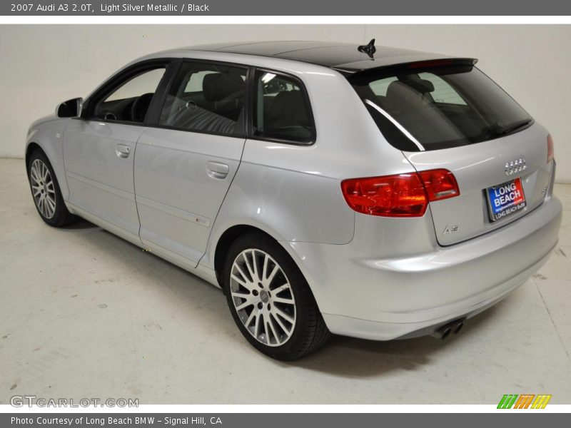 Light Silver Metallic / Black 2007 Audi A3 2.0T