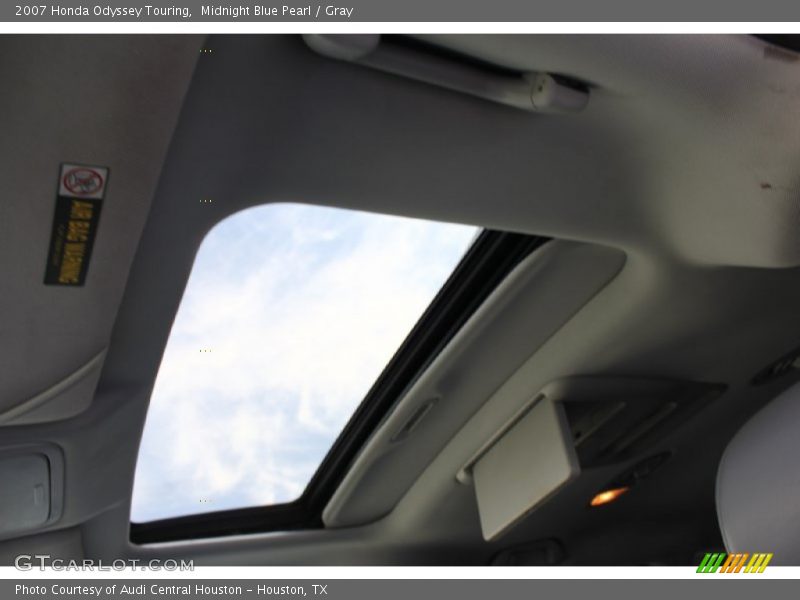 Midnight Blue Pearl / Gray 2007 Honda Odyssey Touring
