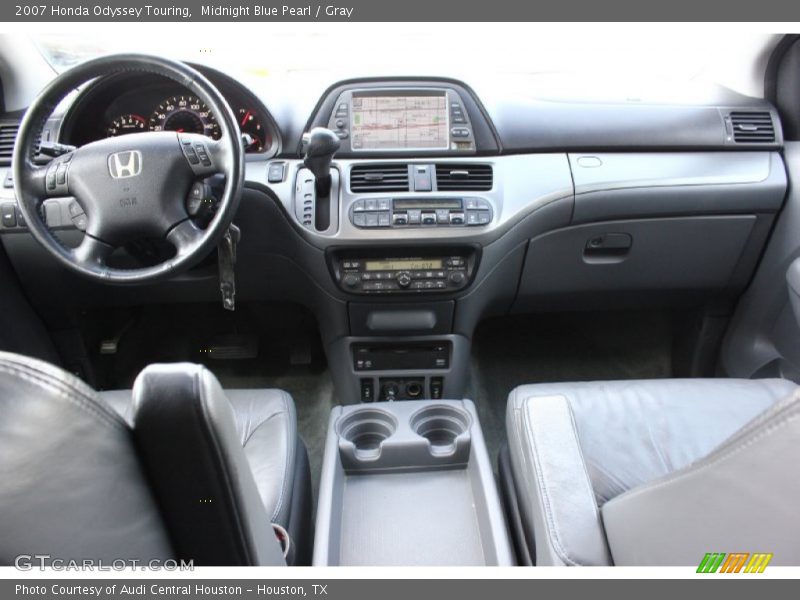 Midnight Blue Pearl / Gray 2007 Honda Odyssey Touring