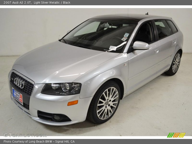 Light Silver Metallic / Black 2007 Audi A3 2.0T