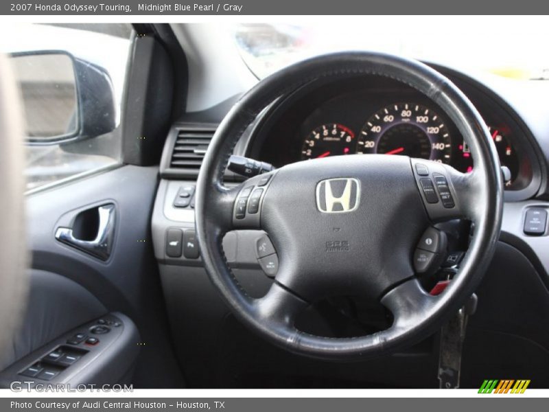 Midnight Blue Pearl / Gray 2007 Honda Odyssey Touring