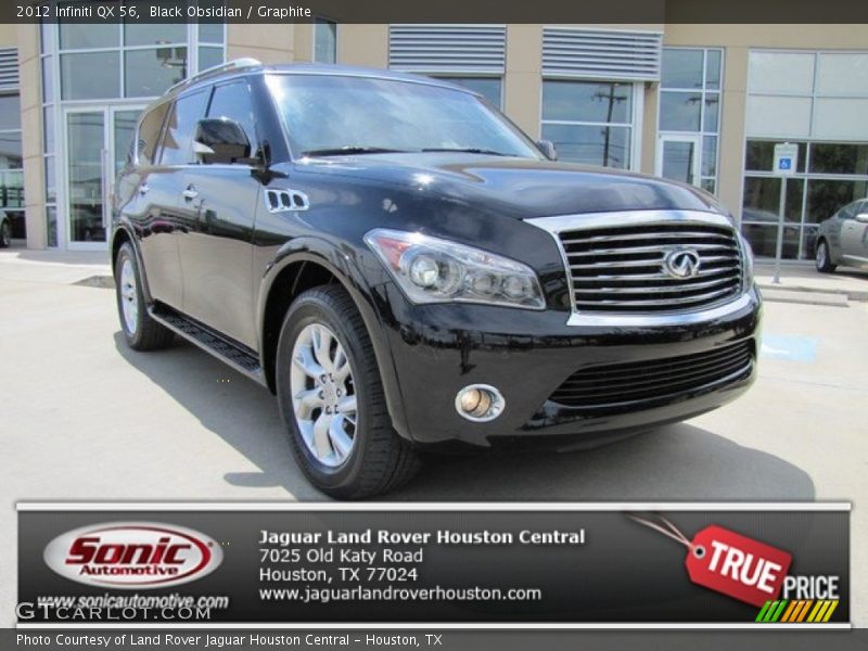 Black Obsidian / Graphite 2012 Infiniti QX 56