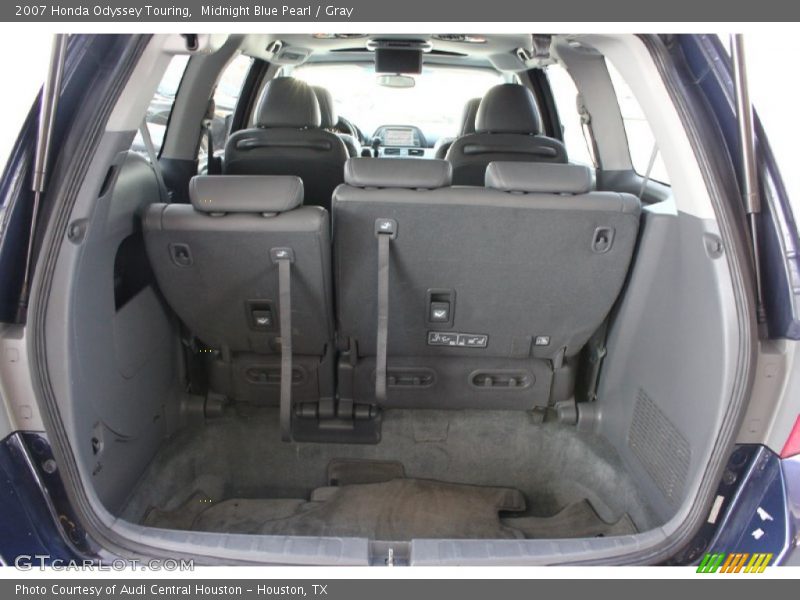 Midnight Blue Pearl / Gray 2007 Honda Odyssey Touring