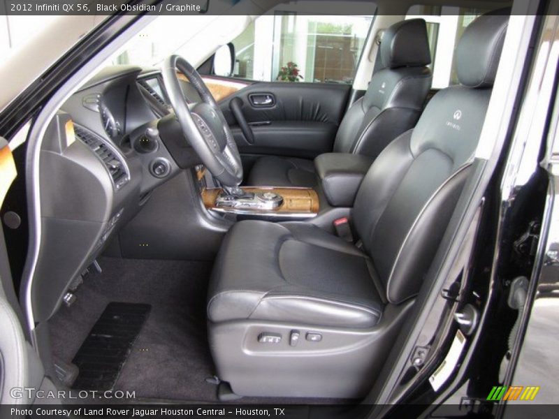 Black Obsidian / Graphite 2012 Infiniti QX 56